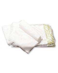 PANNO IMPREGNATO MONOUSO BIANCO CM.17X60 (CONFEZIONE: 20 SACCHETTI DA 50 PZ.)